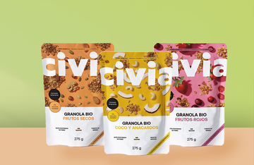 Hemos renovado nuestro packaging e incorporamos nuevos sabores de granola Civia