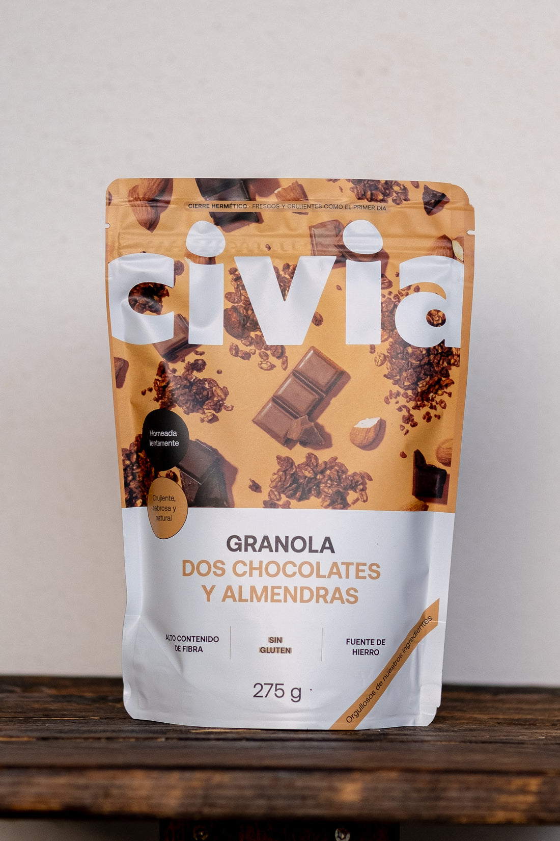 Granola Dos Chocolates y Almendras<br> Sin Gluten · 275g