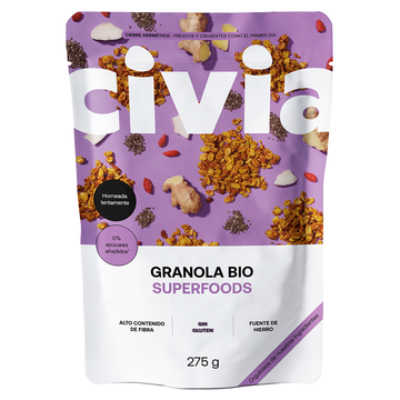 Granola Superfoods<br>BIO Sin Gluten · 275g
