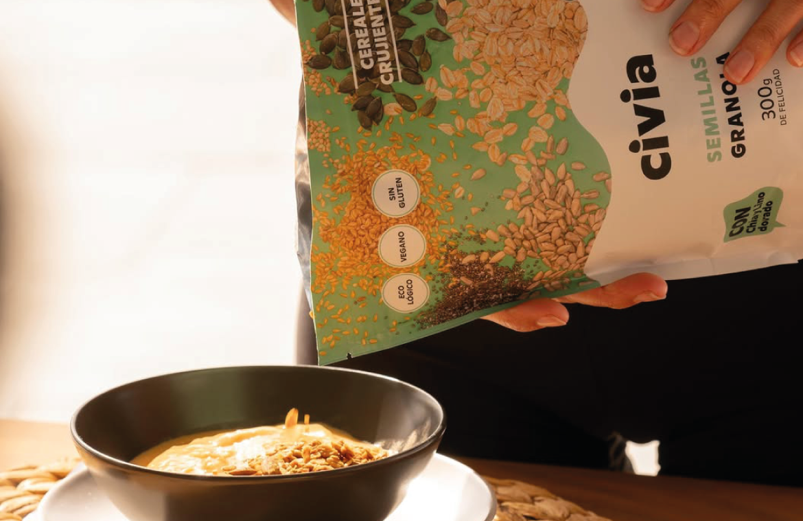 5 ideas para usar la granola sin gluten de Civia en tus recetas