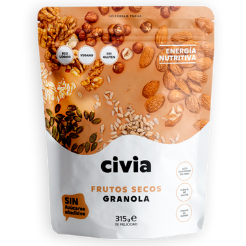 Granola Frutos Secos<br>BIO Sin Gluten · 300g